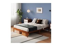 Avenco 12in Wood Platform Bed Queen