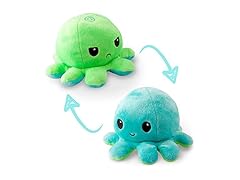 The Original Reversible Octopus Plushie - Green + Aqua