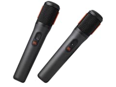 (NEW) JBL PartyBox Wireless Mics - 2-Pack