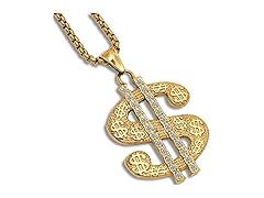 HUITIAN INTL Dollar sign necklace
