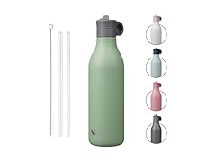 25oz SS Water Bottle Macaron Green