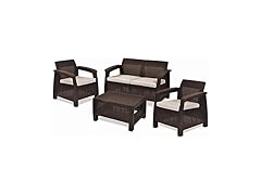 Keter Corfu Outdoor Patio 4pc Set