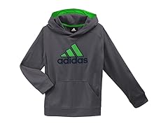 Adidas Fleece Hoodie Grey/Green (XL)
