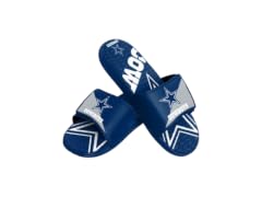 DALLAS COWBOYS Men NFL Logo Gel Slides (11-12)