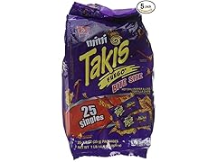 Mini Takis Fuego, 125 Bags (1.2 Oz Each)