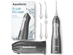 AquaSonic Aqua Water Flosser Charcoal