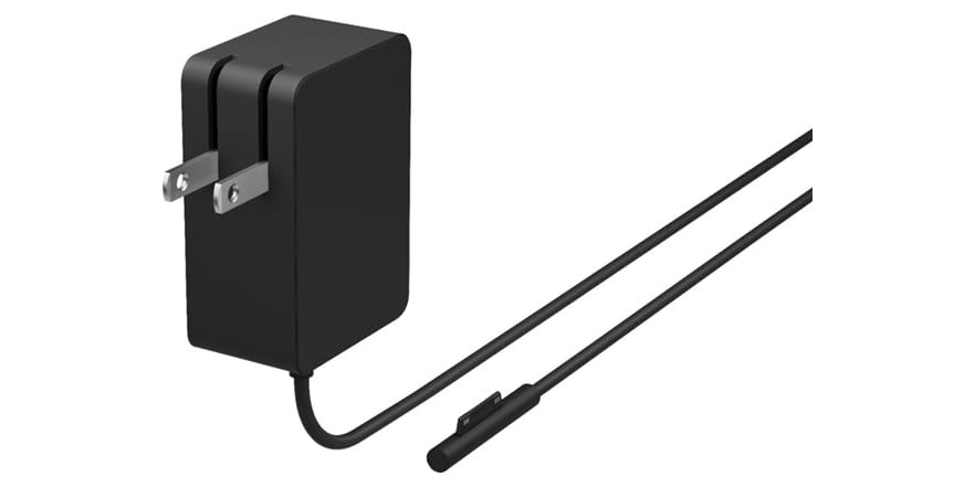 microsoft surface 24w power supply black