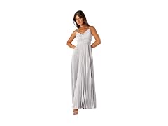 Petal & Pup Women (2) Naira Pleated Maxi Dress