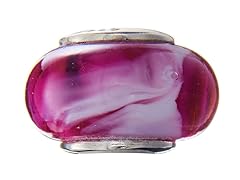 Red & PInk Glass Bead