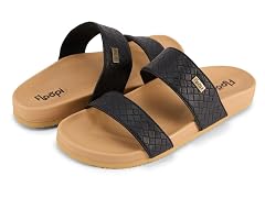 Floopi Womens Double Strap Slide
