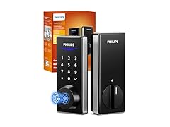 Philips DDL240X-1HB Bluetooth Fingerprint Smart Deadbolt