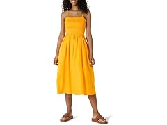 Amazon Essentials Women's Smocked Bodice Dress
