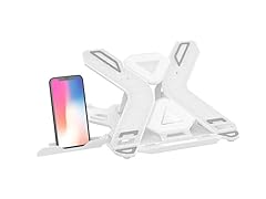 Rotating Laptop Stand with Phone Mount