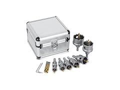  TCT Hole Saw Kit 9Pcs 3/4-2" Metal