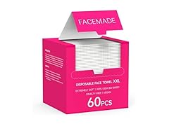 FACEMADE 60 Count XXL Disposable Face Towels