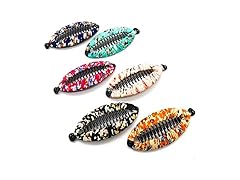Buorsa 6 Pcs Fashion Banana Hair Clips