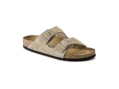 Birkenstock Birkenstock Men's Taupe Arizona Suede 4