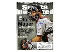 Joe Mauer Signed 6/29/2009 SI Magazine
