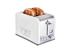 Stainless Steel 2 Slice Square Toaster