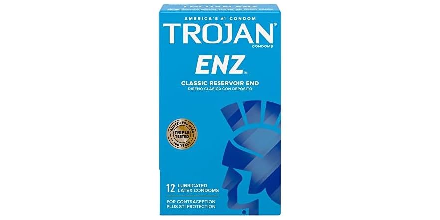Trojan ENZ Condoms, 12ct