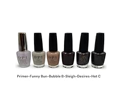 OPI Pack of 6-PK Combo BUBBLE BATH, FUNNY BUNNY + More!