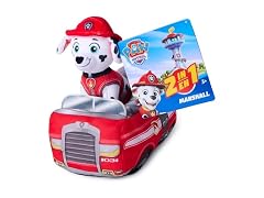 Paw Patrol Marshall 2-in-1 Plush Toy Firetruck and Stuffed Animal