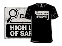 Contains High Levels Of Sarcasm