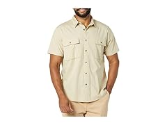 Amazon Essentials Men (L) Shirt Light Khaki Brown