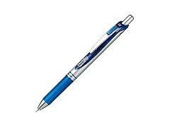 Pentel Energel Knock Ballpoint Pen, 0.5mm Blue