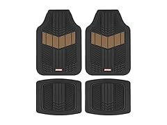 MOTOR TREND DualFlex™ Rubber Car Floor Mat