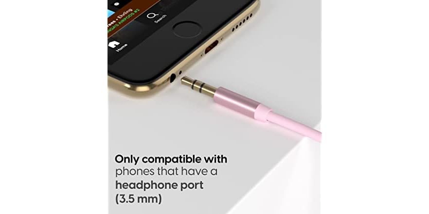 TALK WORKS Aux Cable 3.5mm Audio Cord
