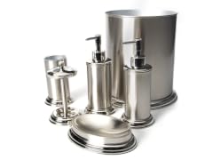 Preston 6-PC Brushed Nickel Bath Set