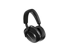 Bowers & Wilkins Px7 S2 Over-Ear Headphones - Advanced Noise Cancellation, Technical Fabrics, 30-Hour Battery Life, 15-Min Quick Charging, Black (Renewed) (Open Box)