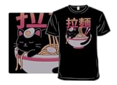 Sleepy Ramen Cat