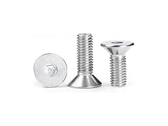  M3x6mm Flat Head Screws 50Pcs 304SS