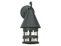 1-Light Outdoor LED, Textured Black