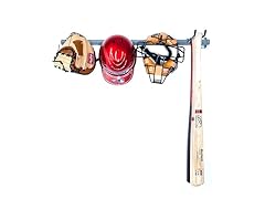 Baseball Equipment Storage Rack