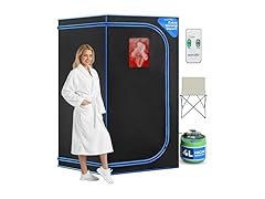 SereneLife Portable Sauna Box for Home, Steam Tent