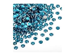 CMBYN Glue Fix Crystal Flatback Rhinestones- Blue