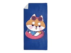 "Summer Puppy" Beach Towel