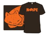 Nope Sleepy Cat