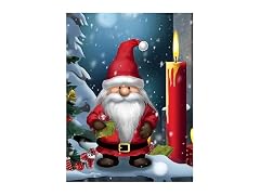 Reofrey DIY Diamond Art Kits for Adults Santa Claus
