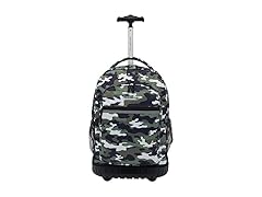 Travelers Club 18" Camo Rolling Backpack