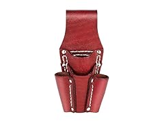 NKTM Leather Tool Pouch, 4 Pockets