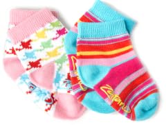 Zutano 6pk Socks - Girl Pack (6 pr)