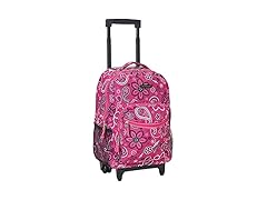 Rockland Rockland Double Handle Rolling Backpack, Banda
