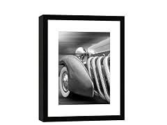 Framed Duesenberg in Motion