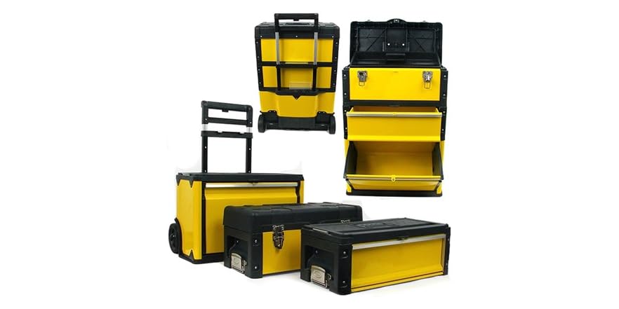 Stalwart Oversized Portable Tool Chest-3 Tool Box