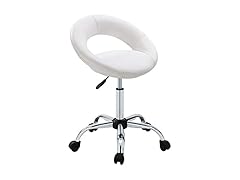 Duhome White Adjustable Task Chairs