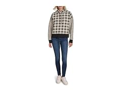 Nautica Women (L) Long Sleeve Quilted Hoodie